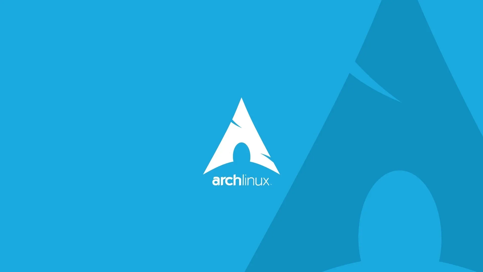 Arch Linux logo.